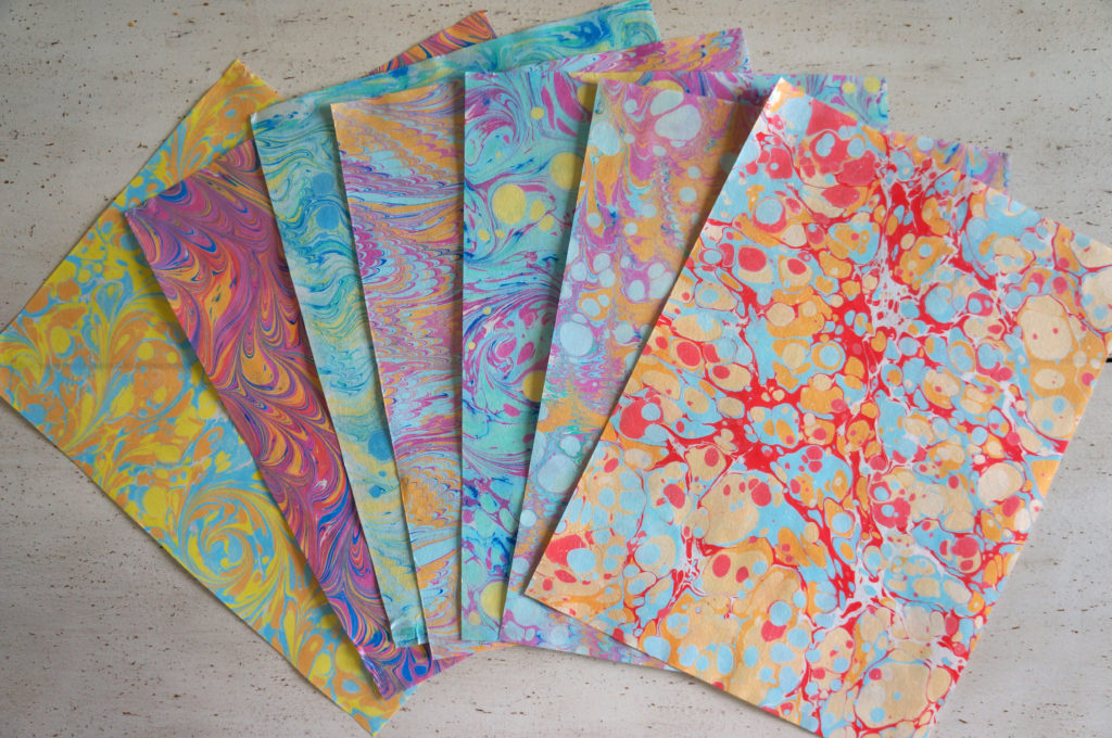 Paper Marbling Tutorial - Danielle Wethington