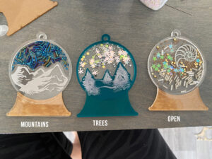 Shaker Ornaments With The Laser Part III - Danielle Wethington